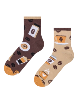 Lustige Crewsocken Morgenkaffee