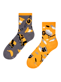 Chaussettes mi-mollet rigolotes Ouvrier du bâtiment