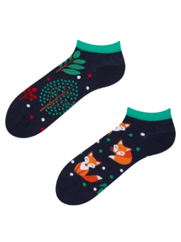 Socquettes rigolotes Renard roux
