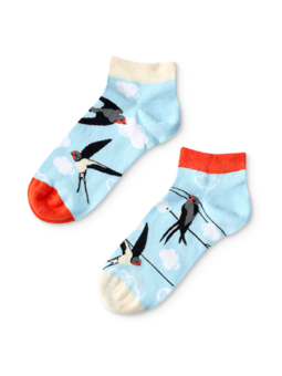Socquettes rigolotes Hirondelles