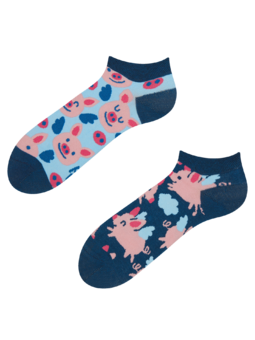 Socquettes rigolotes Cochons volants