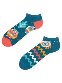 Socquettes rigolotes Hibou sage