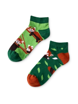 Lustige Knöchelsocken Roter Panda