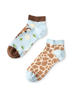 Socquettes rigolotes Girafe mignonne