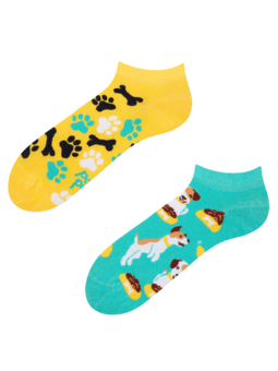 Socquettes rigolotes Chien heureux