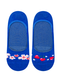 Chaussettes invisibles rigolotes Amour des cerises