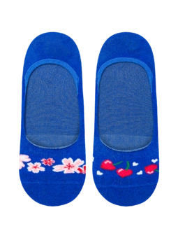 Chaussettes invisibles rigolotes Amour des cerises