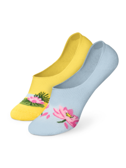 Chaussettes invisibles rigolotes Nénuphar