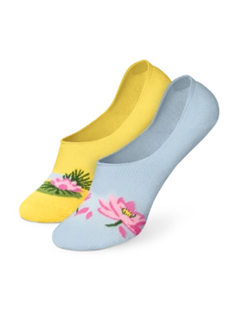 Chaussettes invisibles rigolotes Nénuphar