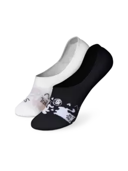 Chaussettes invisibles rigolotes Chatons somnolents