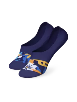 Chaussettes invisibles rigolotes Toucan tropical