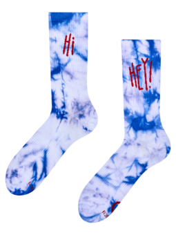 Chaussettes côtelées Salut, Coucou !