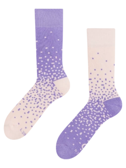 Chaussettes chaudes violet clair