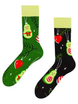 Chaussettes chaudes rigolotes Avocat des fêtes