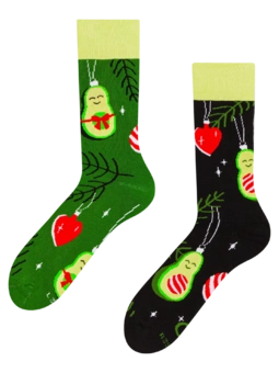 Chaussettes chaudes rigolotes Avocat des fêtes
