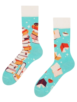 Chaussettes rigolotes Livres magiques