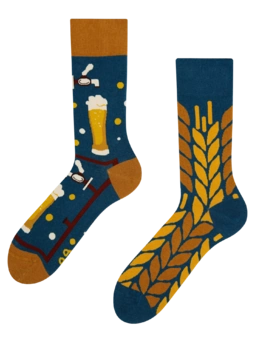 Chaussettes rigolotes L'heure d'une bière