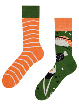 Chaussettes rigolotes L’heure des sushis