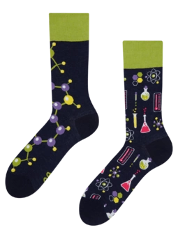 Chaussettes rigolotes Chimie