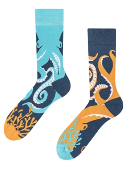 Chaussettes rigolotes Poulpe
