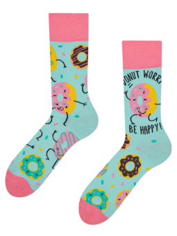 Chaussettes rigolotes Donuts