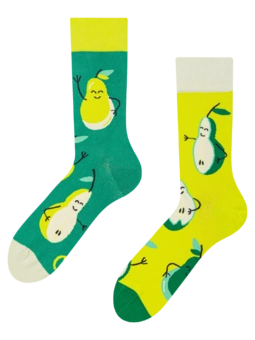 Chaussettes rigolotes Poires