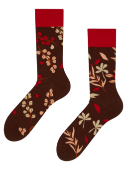 Veselé ponožky Jesenná záhrada