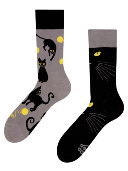 Chaussettes rigolotes Yeux de chat