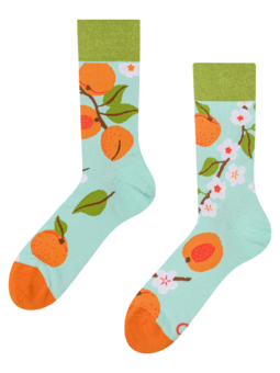 Chaussettes rigolotes Abricots