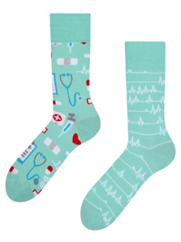 Chaussettes rigolotes Médecine