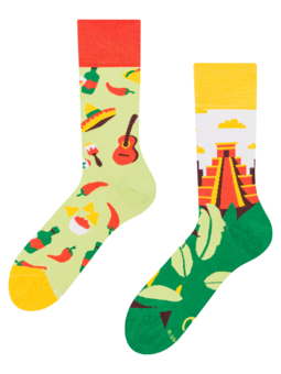 Chaussettes rigolotes Mexique