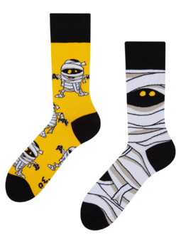 Chaussettes rigolotes Momie