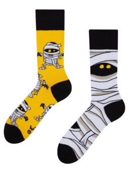 Chaussettes rigolotes Momie