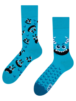 Chaussettes rigolotes Petit monstre