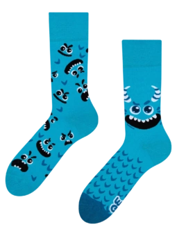 Chaussettes rigolotes Petit monstre