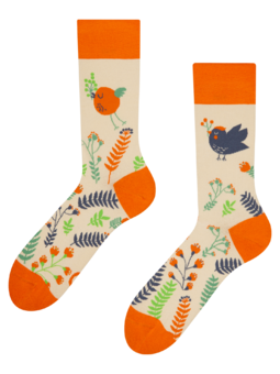 Veselé ponožky Roztomilé vtáčiky