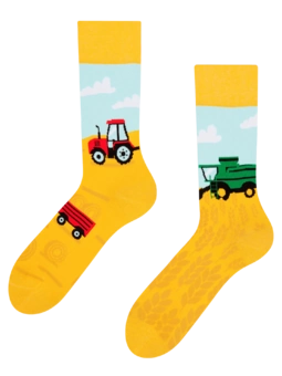 Veselé ponožky Traktor