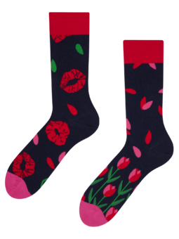 Veselé ponožky Tulipánový bozk