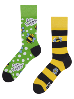 Chaussettes rigolotes Abeilles