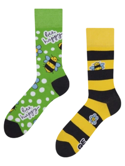 Chaussettes rigolotes Abeilles