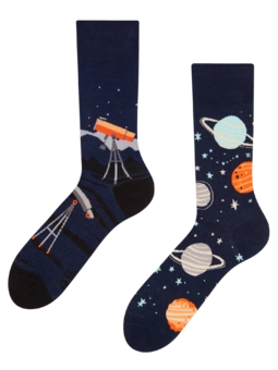 Lustige Socken Kosmos