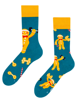 Chaussettes rigolotes Calories des fêtes