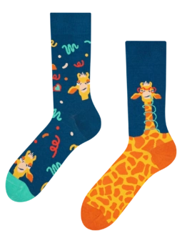 Chaussettes rigolotes Girafe drôle