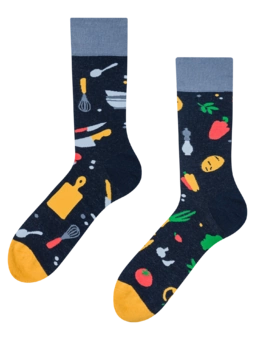 Chaussettes rigolotes Cuisine saine