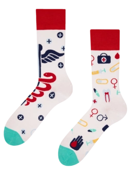 Chaussettes rigolotes Santé