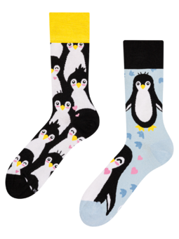 Chaussettes rigolotes Manchot d’hiver