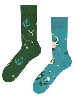 Chaussettes rigolotes Signe du zodiaque Taureau