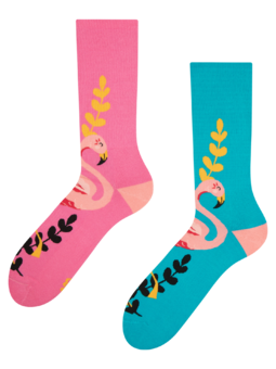 Veselé športové ponožky Pani Plameniaková