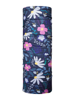 Cache-cou rigolo Fleurs violettes