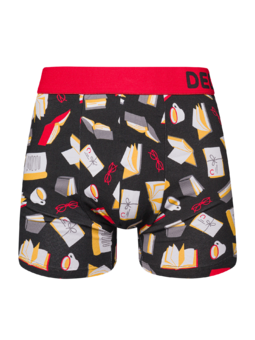 Boxer rigolo pour hommes Bibliophile